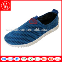 Soft comfort ventilated air breathable campus men casual flat loafers shoes